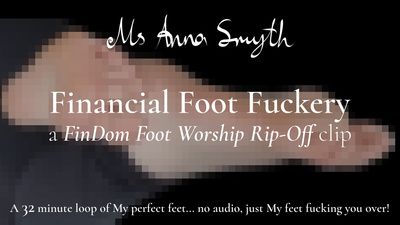 18997 - Financial Foot Fuckery