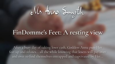 19014 - FinDomme's Feet: A resting view